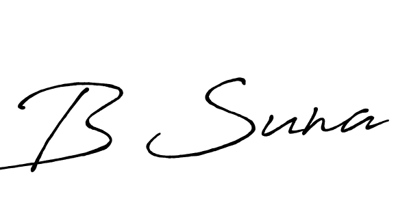 It looks lik you need a new signature style for name B Suna. Design unique handwritten (Antro_Vectra_Bolder) signature with our free signature maker in just a few clicks. B Suna signature style 7 images and pictures png