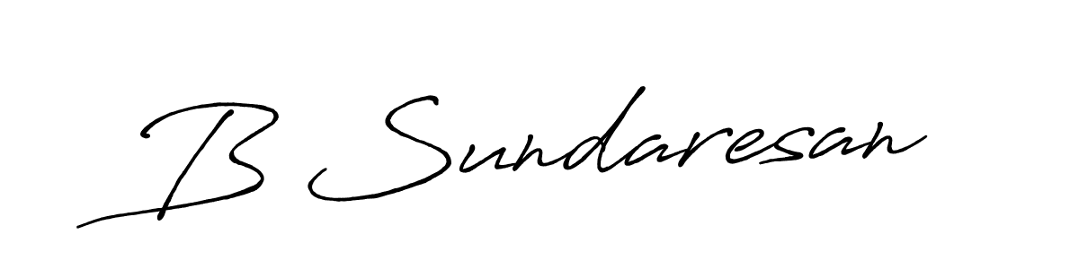 Antro_Vectra_Bolder is a professional signature style that is perfect for those who want to add a touch of class to their signature. It is also a great choice for those who want to make their signature more unique. Get B Sundaresan name to fancy signature for free. B Sundaresan signature style 7 images and pictures png