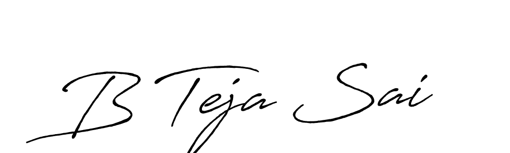 How to Draw B Teja Sai signature style? Antro_Vectra_Bolder is a latest design signature styles for name B Teja Sai. B Teja Sai signature style 7 images and pictures png