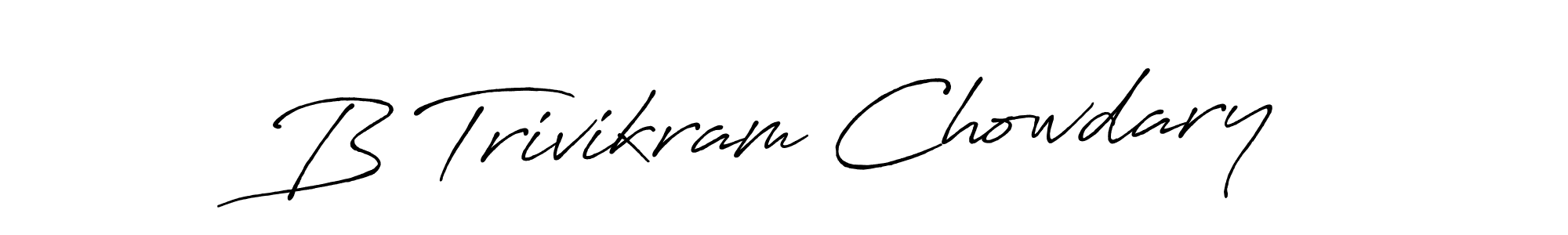 Check out images of Autograph of B Trivikram Chowdary name. Actor B Trivikram Chowdary Signature Style. Antro_Vectra_Bolder is a professional sign style online. B Trivikram Chowdary signature style 7 images and pictures png