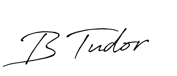 Once you've used our free online signature maker to create your best signature Antro_Vectra_Bolder style, it's time to enjoy all of the benefits that B Tudor name signing documents. B Tudor signature style 7 images and pictures png