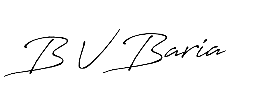 It looks lik you need a new signature style for name B V Baria. Design unique handwritten (Antro_Vectra_Bolder) signature with our free signature maker in just a few clicks. B V Baria signature style 7 images and pictures png