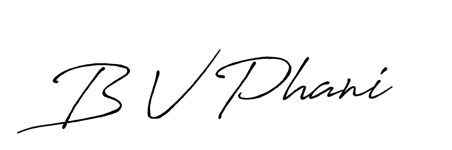 Here are the top 10 professional signature styles for the name B V Phani. These are the best autograph styles you can use for your name. B V Phani signature style 7 images and pictures png