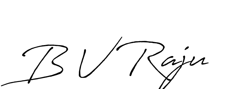 It looks lik you need a new signature style for name B V Raju. Design unique handwritten (Antro_Vectra_Bolder) signature with our free signature maker in just a few clicks. B V Raju signature style 7 images and pictures png