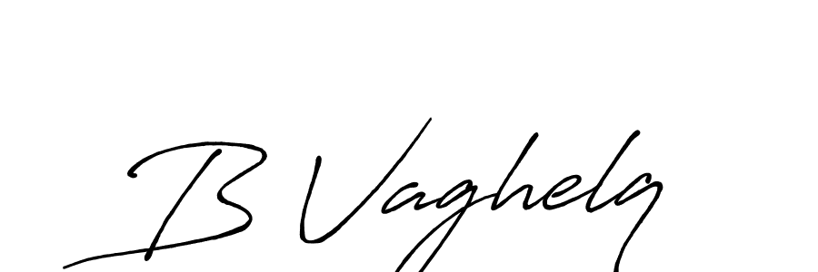 Also You can easily find your signature by using the search form. We will create B Vaghelq name handwritten signature images for you free of cost using Antro_Vectra_Bolder sign style. B Vaghelq signature style 7 images and pictures png