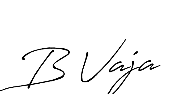 B Vaja stylish signature style. Best Handwritten Sign (Antro_Vectra_Bolder) for my name. Handwritten Signature Collection Ideas for my name B Vaja. B Vaja signature style 7 images and pictures png