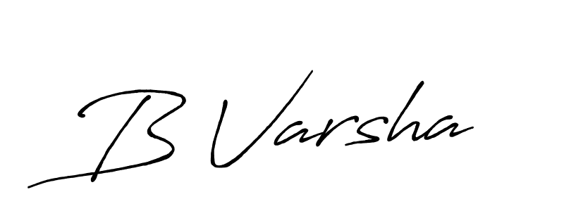This is the best signature style for the B Varsha name. Also you like these signature font (Antro_Vectra_Bolder). Mix name signature. B Varsha signature style 7 images and pictures png