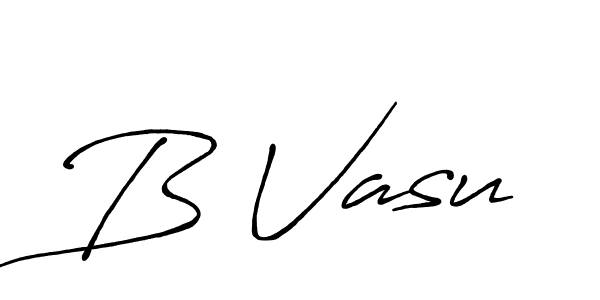 Also You can easily find your signature by using the search form. We will create B Vasu name handwritten signature images for you free of cost using Antro_Vectra_Bolder sign style. B Vasu signature style 7 images and pictures png