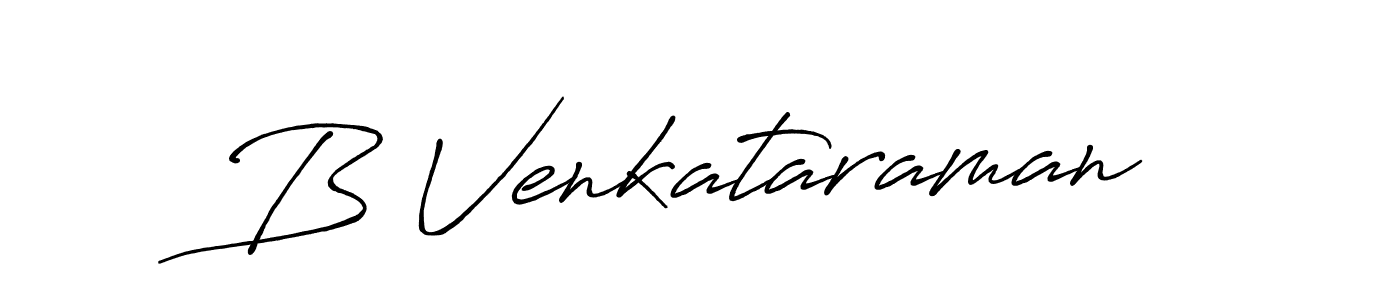 Similarly Antro_Vectra_Bolder is the best handwritten signature design. Signature creator online .You can use it as an online autograph creator for name B Venkataraman. B Venkataraman signature style 7 images and pictures png