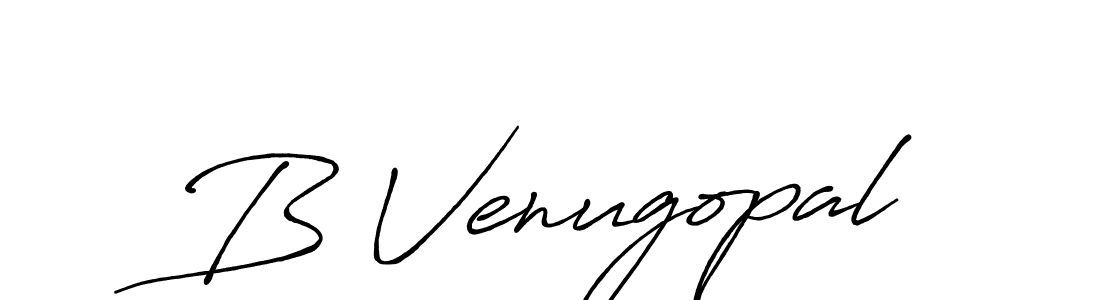 Antro_Vectra_Bolder is a professional signature style that is perfect for those who want to add a touch of class to their signature. It is also a great choice for those who want to make their signature more unique. Get B Venugopal name to fancy signature for free. B Venugopal signature style 7 images and pictures png