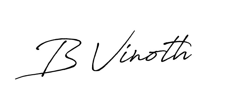 You can use this online signature creator to create a handwritten signature for the name B Vinoth. This is the best online autograph maker. B Vinoth signature style 7 images and pictures png