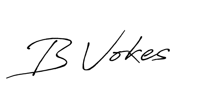 How to Draw B Vokes signature style? Antro_Vectra_Bolder is a latest design signature styles for name B Vokes. B Vokes signature style 7 images and pictures png