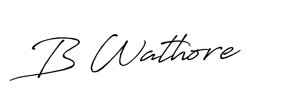 It looks lik you need a new signature style for name B Wathore. Design unique handwritten (Antro_Vectra_Bolder) signature with our free signature maker in just a few clicks. B Wathore signature style 7 images and pictures png