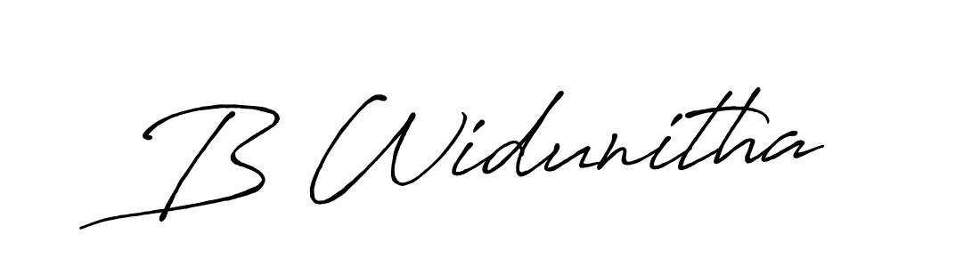 Similarly Antro_Vectra_Bolder is the best handwritten signature design. Signature creator online .You can use it as an online autograph creator for name B Widunitha. B Widunitha signature style 7 images and pictures png