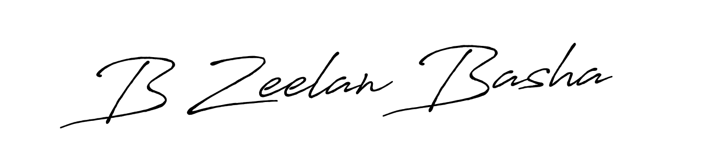 It looks lik you need a new signature style for name B Zeelan Basha. Design unique handwritten (Antro_Vectra_Bolder) signature with our free signature maker in just a few clicks. B Zeelan Basha signature style 7 images and pictures png