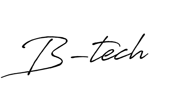 The best way (Antro_Vectra_Bolder) to make a short signature is to pick only two or three words in your name. The name B-tech include a total of six letters. For converting this name. B-tech signature style 7 images and pictures png