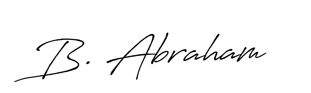 if you are searching for the best signature style for your name B. Abraham. so please give up your signature search. here we have designed multiple signature styles  using Antro_Vectra_Bolder. B. Abraham signature style 7 images and pictures png