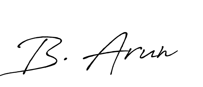 It looks lik you need a new signature style for name B. Arun. Design unique handwritten (Antro_Vectra_Bolder) signature with our free signature maker in just a few clicks. B. Arun signature style 7 images and pictures png