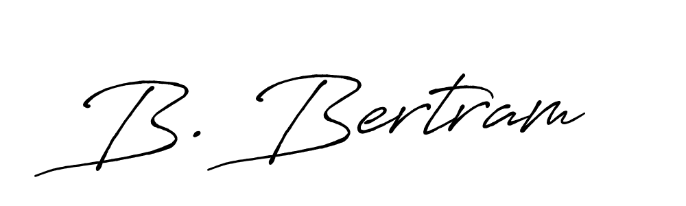 Antro_Vectra_Bolder is a professional signature style that is perfect for those who want to add a touch of class to their signature. It is also a great choice for those who want to make their signature more unique. Get B. Bertram name to fancy signature for free. B. Bertram signature style 7 images and pictures png