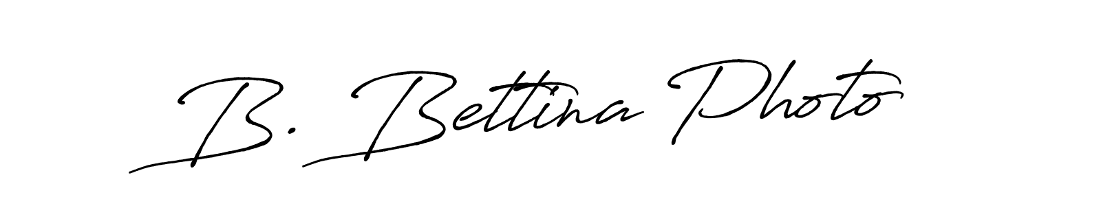 It looks lik you need a new signature style for name B. Bettina Photo. Design unique handwritten (Antro_Vectra_Bolder) signature with our free signature maker in just a few clicks. B. Bettina Photo signature style 7 images and pictures png