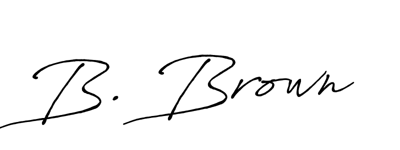 It looks lik you need a new signature style for name B. Brown. Design unique handwritten (Antro_Vectra_Bolder) signature with our free signature maker in just a few clicks. B. Brown signature style 7 images and pictures png