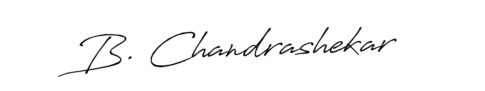 Antro_Vectra_Bolder is a professional signature style that is perfect for those who want to add a touch of class to their signature. It is also a great choice for those who want to make their signature more unique. Get B. Chandrashekar name to fancy signature for free. B. Chandrashekar signature style 7 images and pictures png