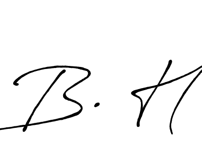 if you are searching for the best signature style for your name B. H. so please give up your signature search. here we have designed multiple signature styles  using Antro_Vectra_Bolder. B. H signature style 7 images and pictures png