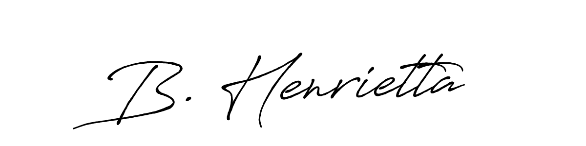 It looks lik you need a new signature style for name B. Henrietta. Design unique handwritten (Antro_Vectra_Bolder) signature with our free signature maker in just a few clicks. B. Henrietta signature style 7 images and pictures png