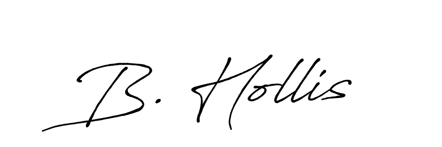 How to make B. Hollis signature? Antro_Vectra_Bolder is a professional autograph style. Create handwritten signature for B. Hollis name. B. Hollis signature style 7 images and pictures png