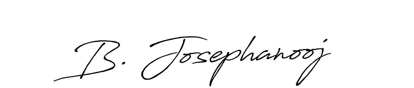 Similarly Antro_Vectra_Bolder is the best handwritten signature design. Signature creator online .You can use it as an online autograph creator for name B. Josephanooj. B. Josephanooj signature style 7 images and pictures png