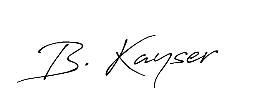 Similarly Antro_Vectra_Bolder is the best handwritten signature design. Signature creator online .You can use it as an online autograph creator for name B. Kayser. B. Kayser signature style 7 images and pictures png