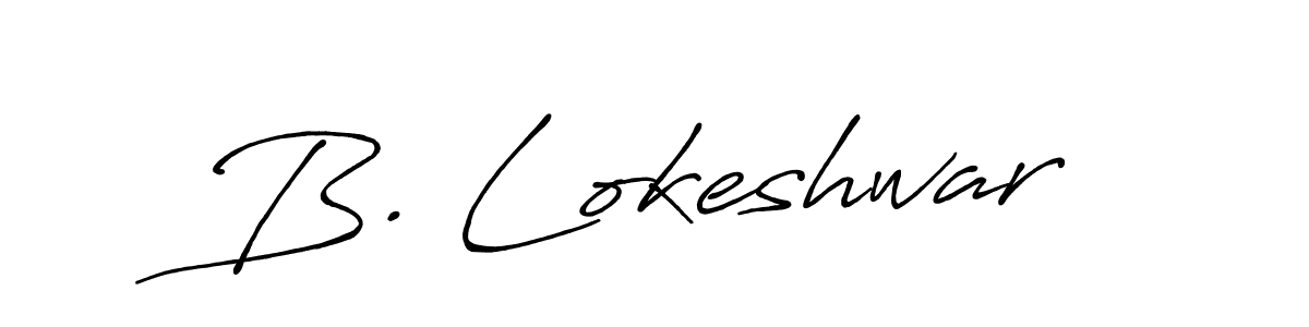 You can use this online signature creator to create a handwritten signature for the name B. Lokeshwar. This is the best online autograph maker. B. Lokeshwar signature style 7 images and pictures png