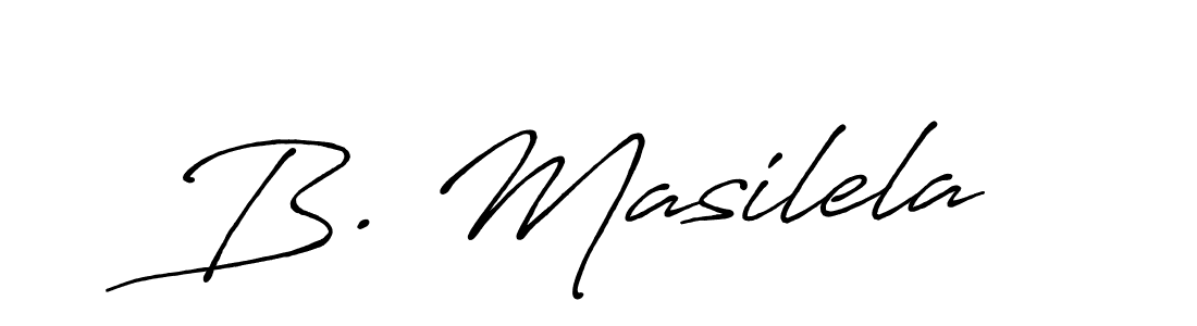 B. Masilela stylish signature style. Best Handwritten Sign (Antro_Vectra_Bolder) for my name. Handwritten Signature Collection Ideas for my name B. Masilela. B. Masilela signature style 7 images and pictures png