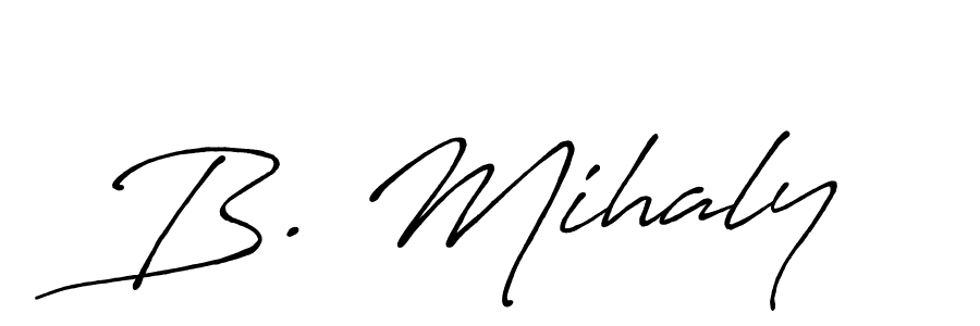 How to Draw B. Mihaly signature style? Antro_Vectra_Bolder is a latest design signature styles for name B. Mihaly. B. Mihaly signature style 7 images and pictures png