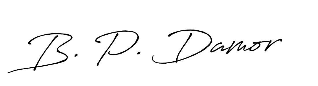 Once you've used our free online signature maker to create your best signature Antro_Vectra_Bolder style, it's time to enjoy all of the benefits that B. P. Damor name signing documents. B. P. Damor signature style 7 images and pictures png