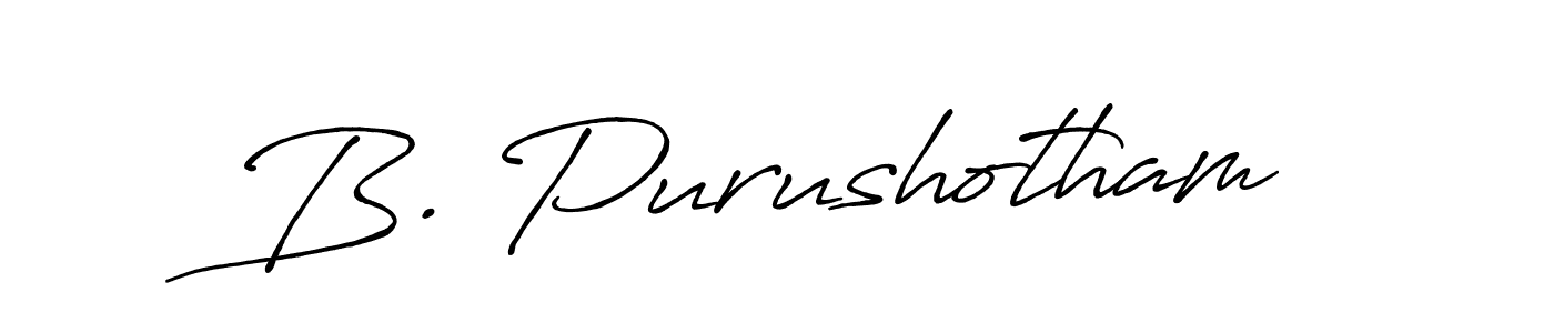 How to Draw B. Purushotham signature style? Antro_Vectra_Bolder is a latest design signature styles for name B. Purushotham. B. Purushotham signature style 7 images and pictures png
