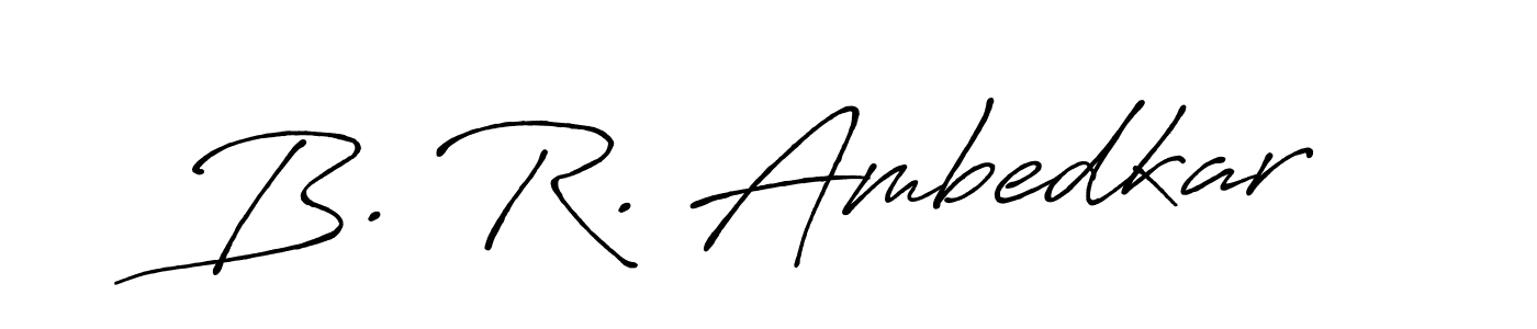 How to make B. R. Ambedkar name signature. Use Antro_Vectra_Bolder style for creating short signs online. This is the latest handwritten sign. B. R. Ambedkar signature style 7 images and pictures png