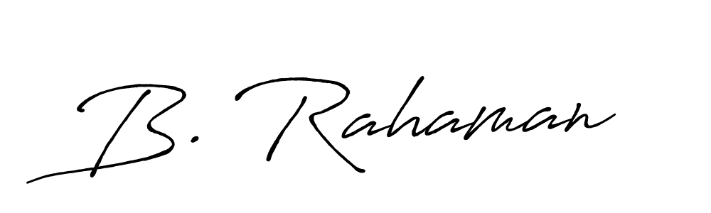 if you are searching for the best signature style for your name B. Rahaman. so please give up your signature search. here we have designed multiple signature styles  using Antro_Vectra_Bolder. B. Rahaman signature style 7 images and pictures png
