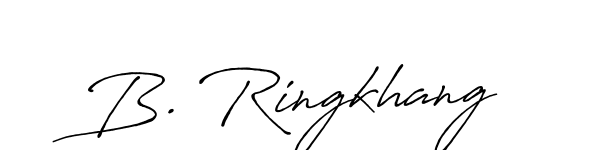 Here are the top 10 professional signature styles for the name B. Ringkhang. These are the best autograph styles you can use for your name. B. Ringkhang signature style 7 images and pictures png
