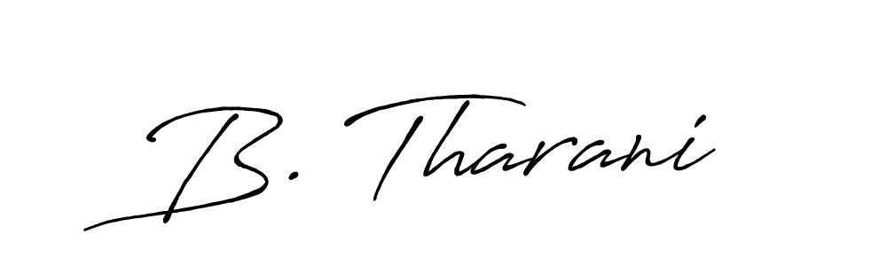 Best and Professional Signature Style for B. Tharani. Antro_Vectra_Bolder Best Signature Style Collection. B. Tharani signature style 7 images and pictures png