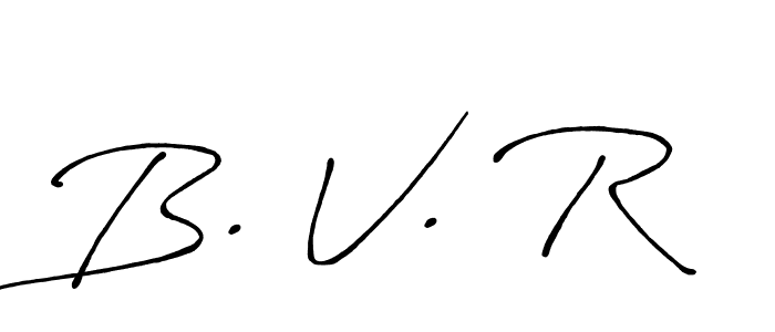 Make a beautiful signature design for name B. V. R. Use this online signature maker to create a handwritten signature for free. B. V. R signature style 7 images and pictures png