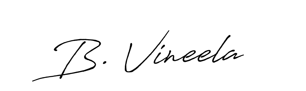 Check out images of Autograph of B. Vineela name. Actor B. Vineela Signature Style. Antro_Vectra_Bolder is a professional sign style online. B. Vineela signature style 7 images and pictures png