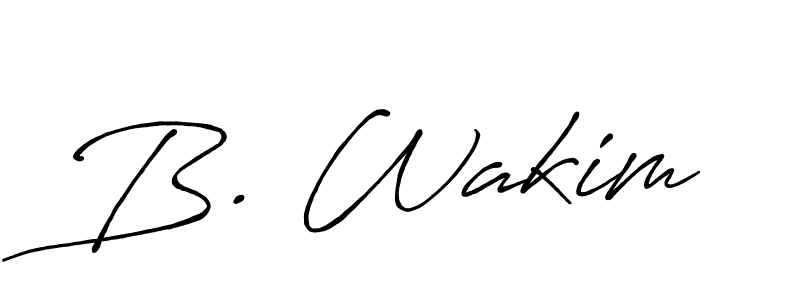Make a short B. Wakim signature style. Manage your documents anywhere anytime using Antro_Vectra_Bolder. Create and add eSignatures, submit forms, share and send files easily. B. Wakim signature style 7 images and pictures png