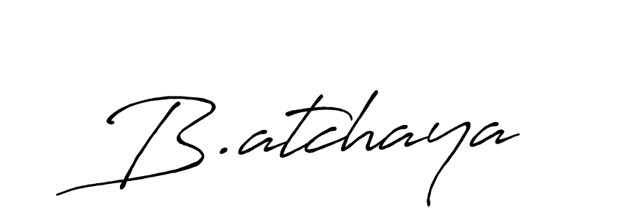 Check out images of Autograph of B.atchaya name. Actor B.atchaya Signature Style. Antro_Vectra_Bolder is a professional sign style online. B.atchaya signature style 7 images and pictures png