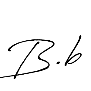 How to Draw B.b signature style? Antro_Vectra_Bolder is a latest design signature styles for name B.b. B.b signature style 7 images and pictures png