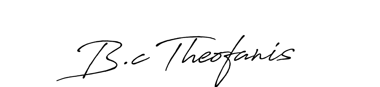 Make a beautiful signature design for name B.c Theofanis. Use this online signature maker to create a handwritten signature for free. B.c Theofanis signature style 7 images and pictures png