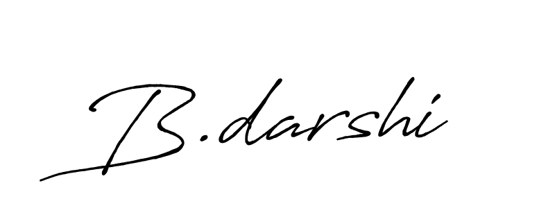 You should practise on your own different ways (Antro_Vectra_Bolder) to write your name (B.darshi) in signature. don't let someone else do it for you. B.darshi signature style 7 images and pictures png