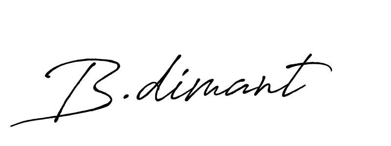 Also You can easily find your signature by using the search form. We will create B.dimant name handwritten signature images for you free of cost using Antro_Vectra_Bolder sign style. B.dimant signature style 7 images and pictures png