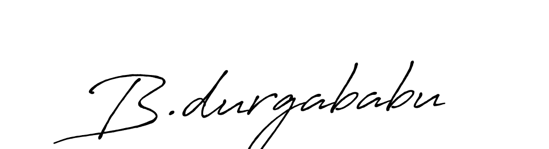 Also You can easily find your signature by using the search form. We will create B.durgababu name handwritten signature images for you free of cost using Antro_Vectra_Bolder sign style. B.durgababu signature style 7 images and pictures png