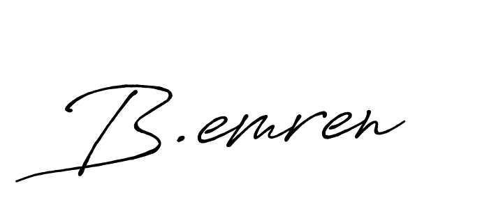 Best and Professional Signature Style for B.emren. Antro_Vectra_Bolder Best Signature Style Collection. B.emren signature style 7 images and pictures png